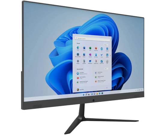  Моноблок IRU P233 (1971918) 23.8" Full HD i3 1005G1 (1.2) 16Gb SSD256Gb CR Windows 11 Professional GbitEth WiFi BT 120W Cam черный 