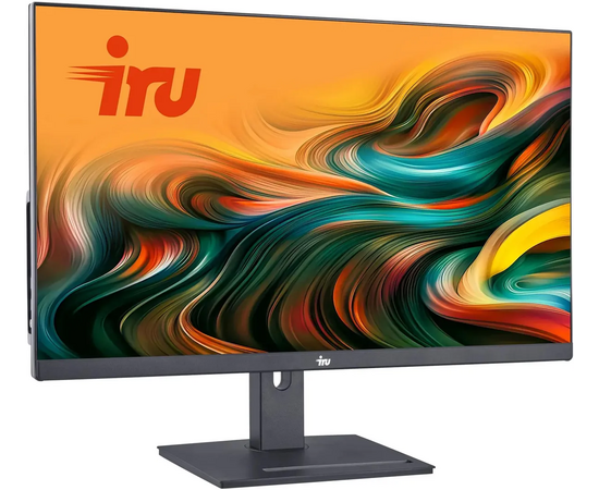  Моноблок IRU 27IM (1972091) 27" Full HD i5 1235U (1.3) 16Gb SSD512Gb UHDG noOS GbitEth WiFi BT 120W Cam черный 