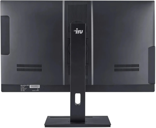  Моноблок IRU 27IM (1972091) 27" Full HD i5 1235U (1.3) 16Gb SSD512Gb UHDG noOS GbitEth WiFi BT 120W Cam черный 