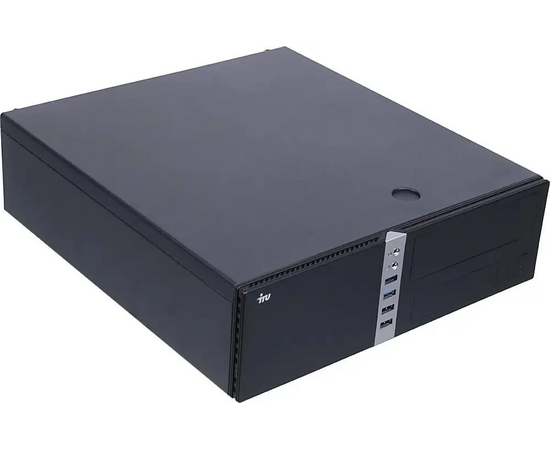  ПК IRU Office 310H6SF (1991582) SFF i3 12100 (3.3) 8Gb SSD256Gb UHDG 730 Free DOS GbitEth 300W черный 