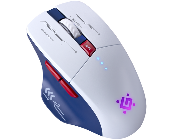  Мышь DEFENDER Tisa GM-126 52126 (белый/голубой) 