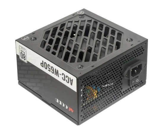  Блок питания Accord ACC-W650P ATX 650W 80 Plus White (20+4pin) 120mm fan 6xSATA RTL 