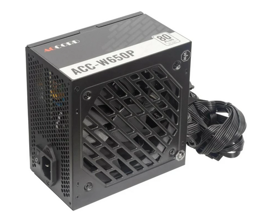  Блок питания Accord ACC-W650P ATX 650W 80 Plus White (20+4pin) 120mm fan 6xSATA RTL 