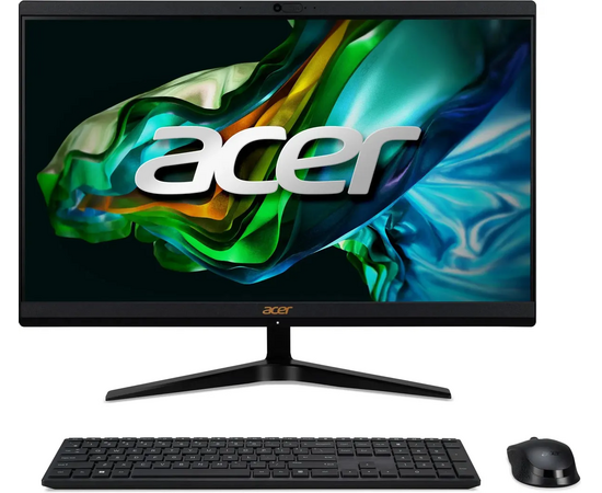  Моноблок Acer Aspire C22-1800 (DQ.BLGCD.00A) 21.5" Full HD i3 1305U (1.6) 8Gb SSD512Gb UHDG CR Eshell GbitEth 65W клавиатура мышь Cam черный 1920x1080 