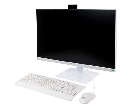  Моноблок Hiper V30 (V30-i5144R16N5H6UHI6DPBWMKWP) 4k 27"(3840x2160 (матовый) IPS)/Intel Core i5 14400(2.5Ghz)/16384Mb/512PCISSDGb 