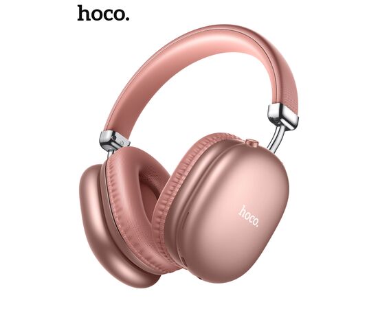  Наушники полноразмерные bluetooth HOCO W35 Max Joy BT (розовый) 