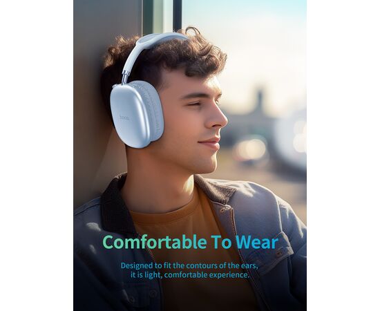  Наушники полноразмерные bluetooth HOCO W35 Air Triumph (синий) 