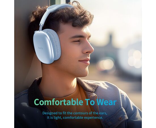  Наушники полноразмерные bluetooth HOCO W35 Air Triumph (синий) 