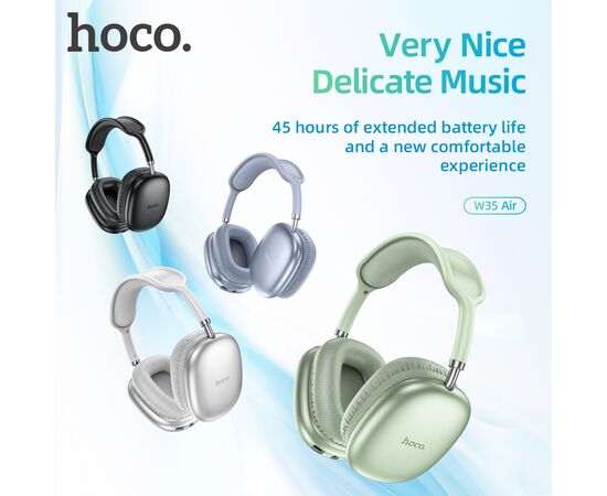  Наушники полноразмерные bluetooth HOCO W35 Air Triumph (синий) 