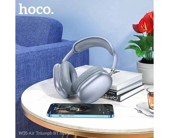  Наушники полноразмерные bluetooth HOCO W35 Air Triumph (синий) 