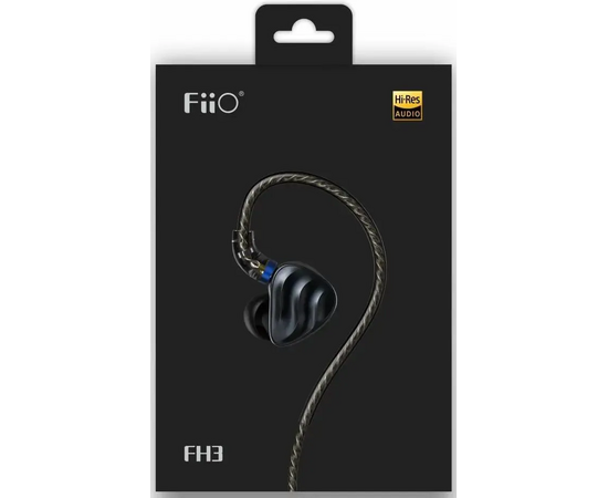  Наушники FIIO FH3, 3.5мм, внутриканальные черный 