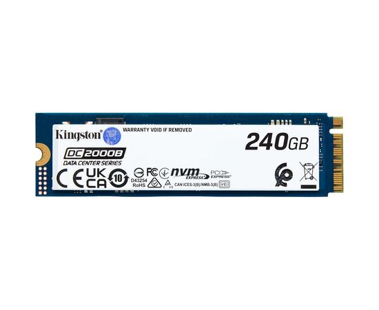  SSD Kingston DC2000B (SEDC2000BM8/240G) M.2 2280 240GB PCIe Gen4x4 