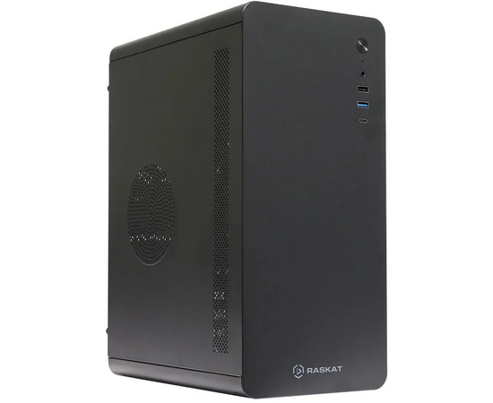  ПК Raskat Standart 300 (Standart300185511) Intel Core i3-12100, RAM 16GB, SSD 256GB, noOS, Black 