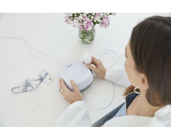  Ингалятор Beurer IH18 (602.36) компрессорный стационарный белый 