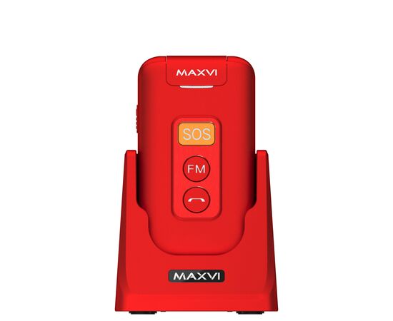  Мобильный телефон MAXVI E5 up Red 