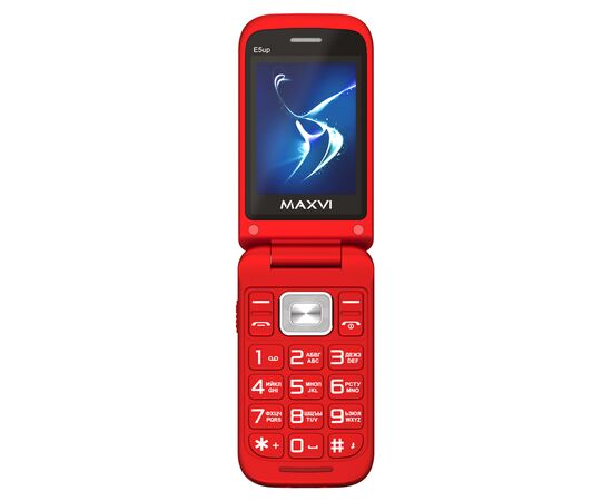  Мобильный телефон MAXVI E5 up Red 