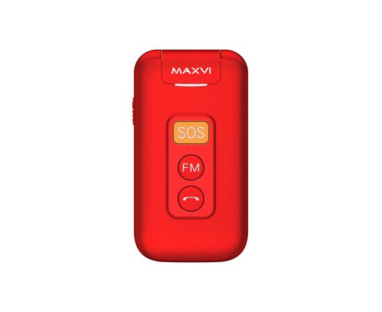  Мобильный телефон MAXVI E5 up Red 