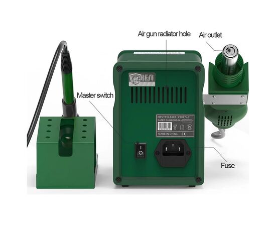  Паяльная станция BestTool BST-878D 