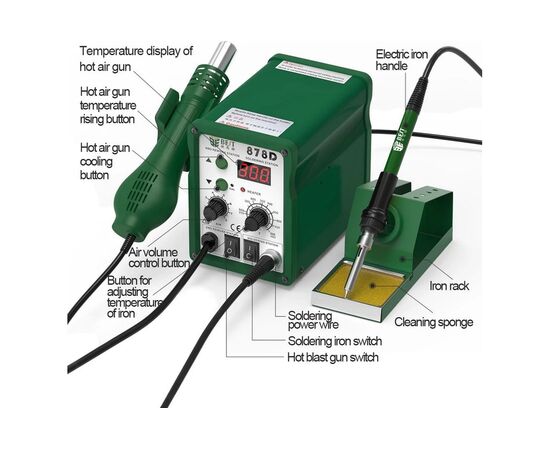  Паяльная станция BestTool BST-878D 