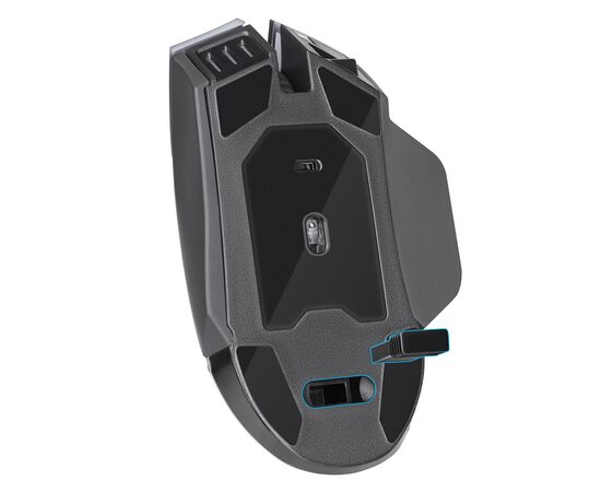  Мышь оптическая беспроводная Defender Oneshot GM-067 3200dpi, 300 мАч, 7D игровая (black) (238166) 