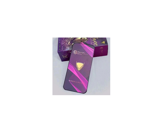  Защитное стекло OG для Apple iPhone 12/12 Pro, олеофобное, черное 