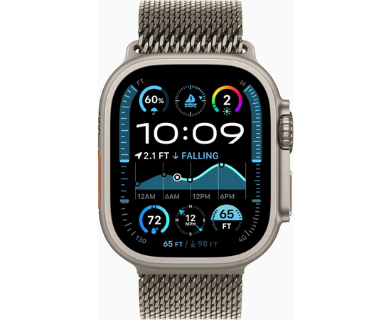  Smart-часы Apple Watch Ultra 2 2024 A2986 MX5R3ZP/A 49мм, титан/титан 