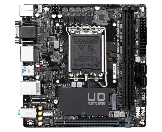  MB s1700 Gigabyte H610I, Intel H610, DDR4, PCIe 4.0 x16, ALC887, Mini-ITX 
