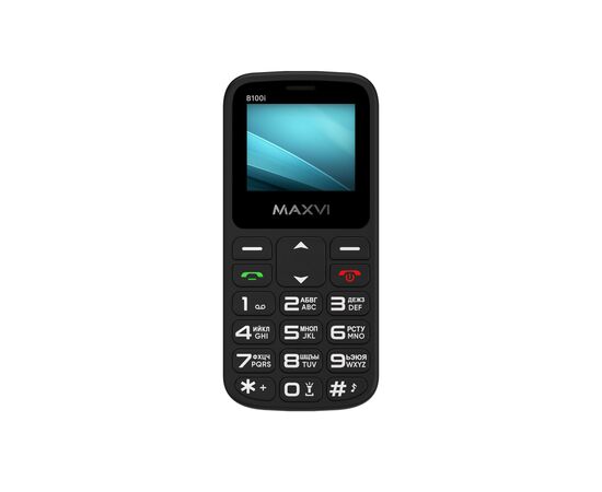  Мобильный телефон Maxvi B100i black 