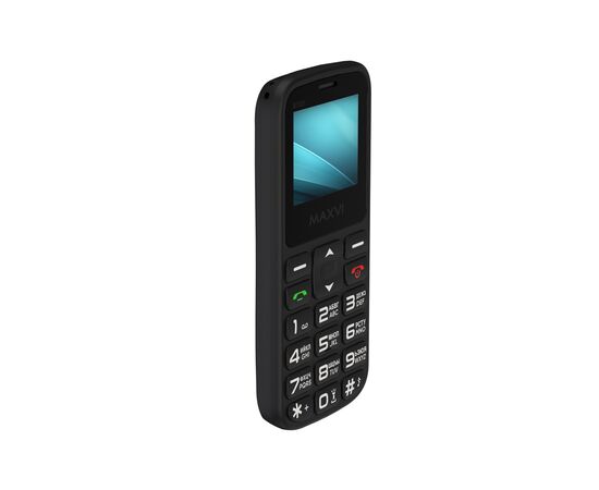  Мобильный телефон Maxvi B100i black 