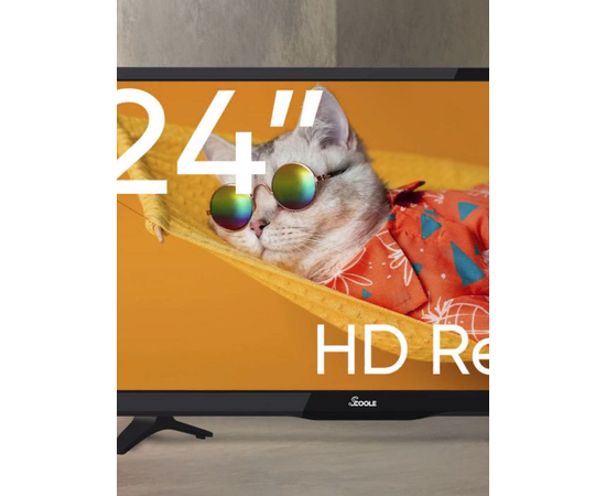  24" Телевизор Scoole SL-LED24S90T2S черный 1366x768, HD, 50 Гц, Wi-Fi, Smart TV, Android 11 