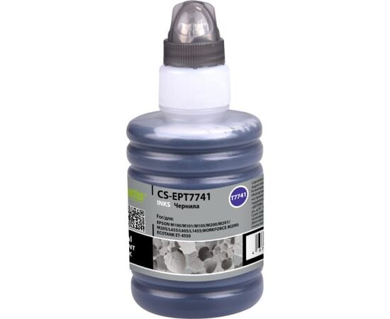  Чернила Cactus CS-EPT7741 774 черный пигментный140мл для Epson M100/101/105/200/201 