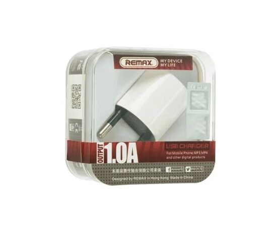  Сетевое зарядное устройство REMAX RMT5188 Mini U5 1xUSB, 2.1A, белый 