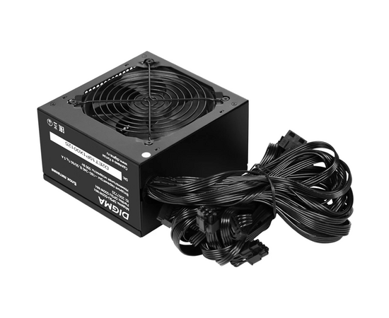  Блок питания Digma DPSU-500W-WH 80 Plus White ATX 500W (20+4pin) APFC 120mm fan 6xSATA RTL 