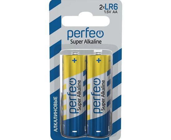  Батарейка Perfeo LR6/2BL mini Super Alkaline 