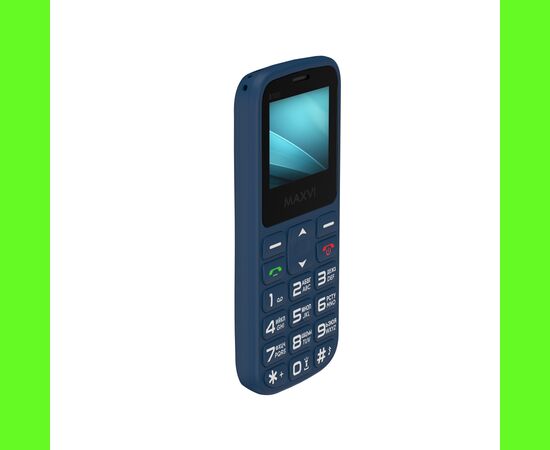  Мобильный телефон MAXVI B100i Blue 