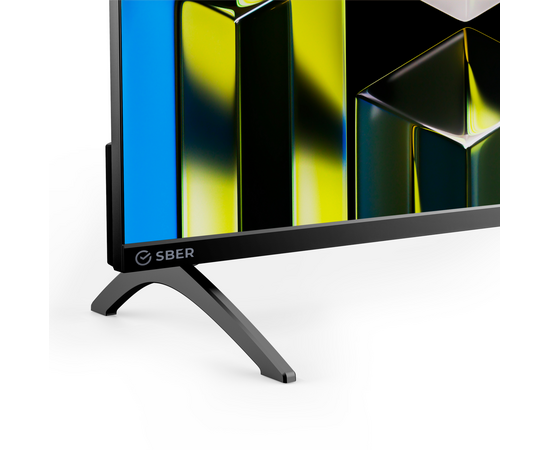  50" Телевизор Sber SDX 50UQ5230T QLED черный 3840x2160, 4K Ultra HD, 60 Гц, Wi-Fi, Smart TV, Салют ТВ 