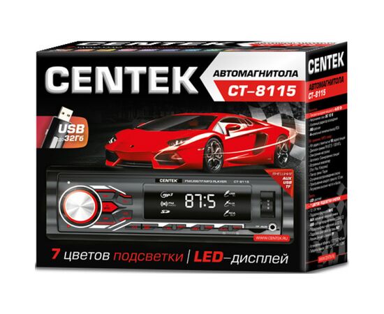  Автомагнитола Centek СТ-8115 
