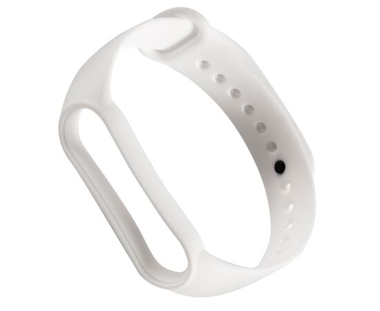  Ремешок силиконовый для Xiaomi Mi Band 6, белый, №02 