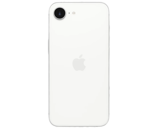  Смартфон Apple iPhone 16e MD1R4HN/A 128Gb белый 3G 4G 1Sim 6.1" 1170x2532 iOS 18 48Mpix 802.11 a/b/g/n/ac/ax NFC GPS Protect 