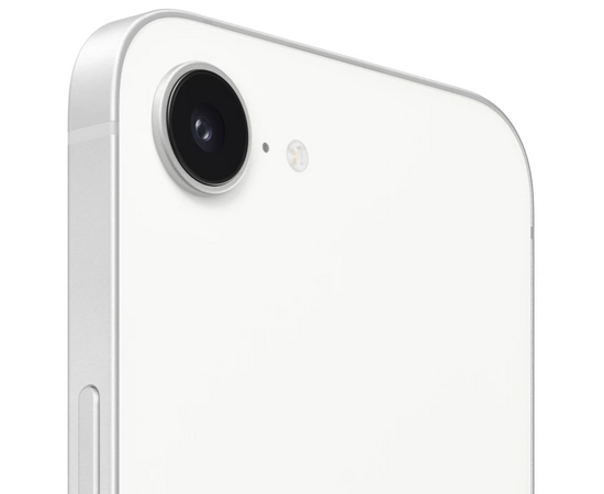  Смартфон Apple iPhone 16e MD1R4HN/A 128Gb белый 3G 4G 1Sim 6.1" 1170x2532 iOS 18 48Mpix 802.11 a/b/g/n/ac/ax NFC GPS Protect 