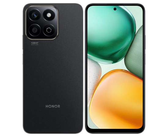  Смартфон Honor X7c (5109BRSL) 8/128Gb, полночный черный 