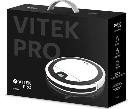  Робот-пылесос Vitek VT-1803 белый 