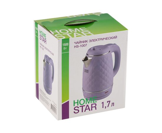  Чайник HOMESTAR HS-1007 лиловый (107006) 