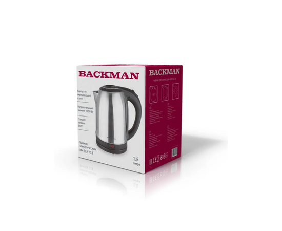  Электрочайник BACKMAN BM-TEA 718 