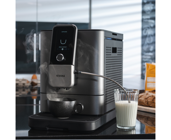  Кофемашина Nivona CafeRomatica Nivo 8103 темно-серый/черный 
