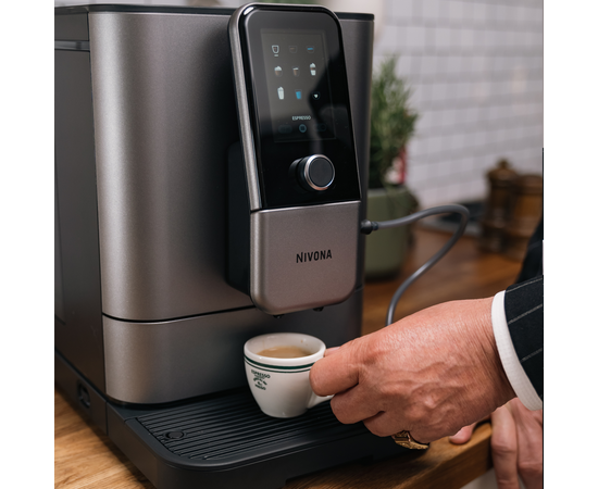  Кофемашина Nivona CafeRomatica Nivo 8103 темно-серый/черный 