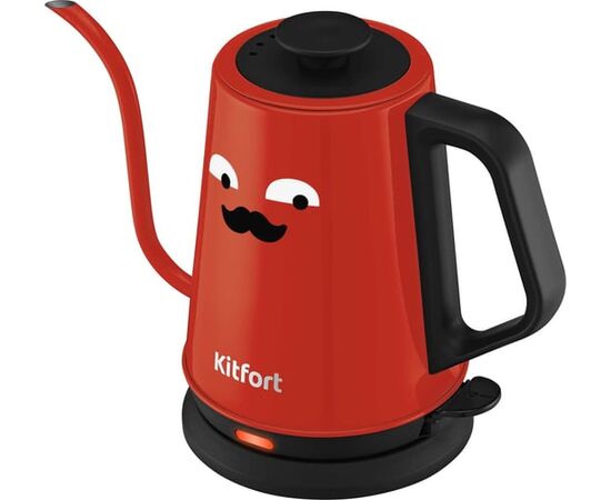  Электрочайник для варки кофе KITFORT КТ-6194-1 черно-красный 