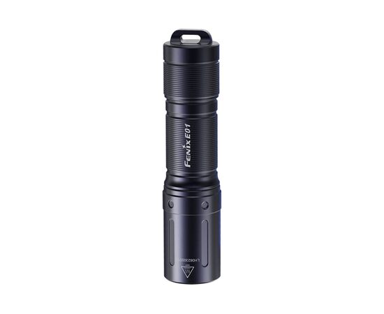 Фонарь Fenix E01V20Bk черный 