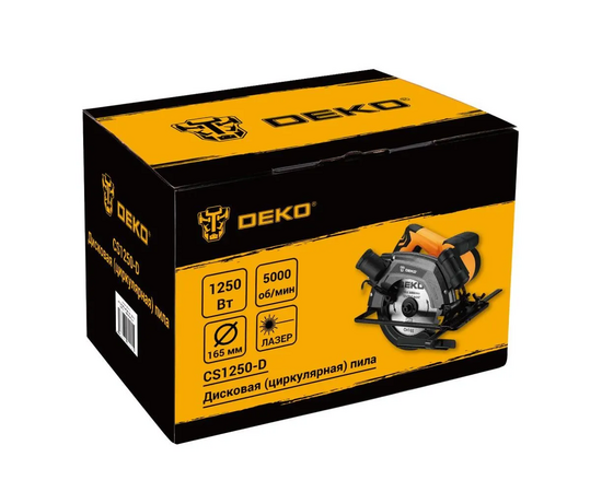  Пила циркулярная Deko CS1250-D (083-1100) 