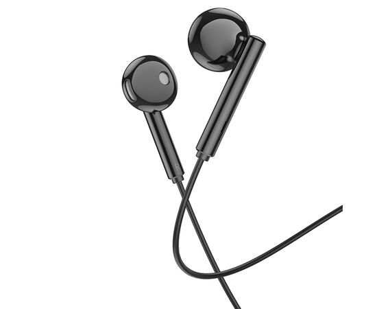  Проводные наушники BOROFONE BM82 Art music, Jack 3.5mm, 1.2 м, черный 